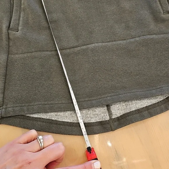 Title Nine Olive Green Pullover Hoodie - Picture 13 of 13